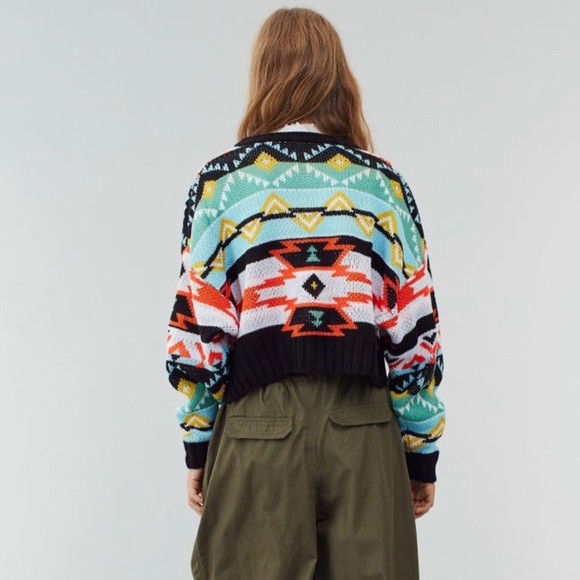 H&M Jacquard Knit crop cardigan - Picture 3 of 7